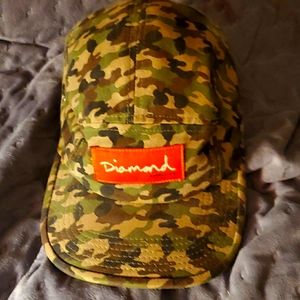 Vintage Diamond Supply Co Box Logo 5 Panel Hat